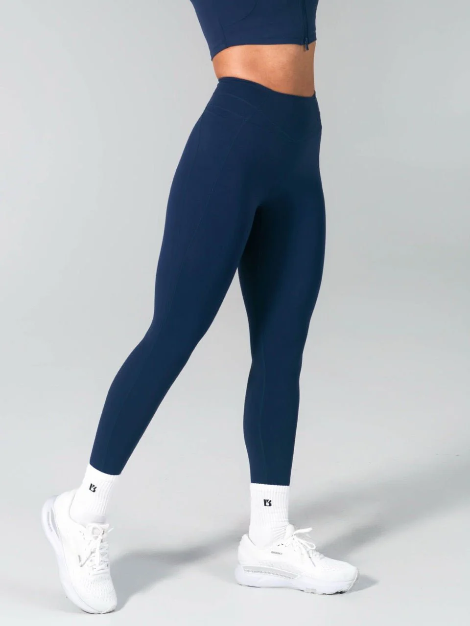 Airbrush Pocket Legging - Baked Blue - Image 2