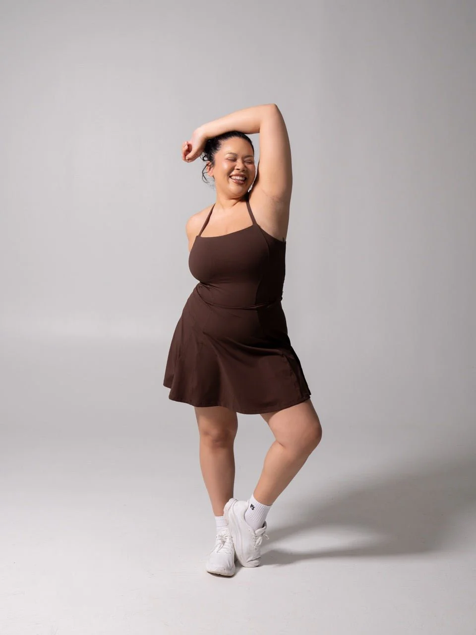 Bend and Snap Dress - Espresso