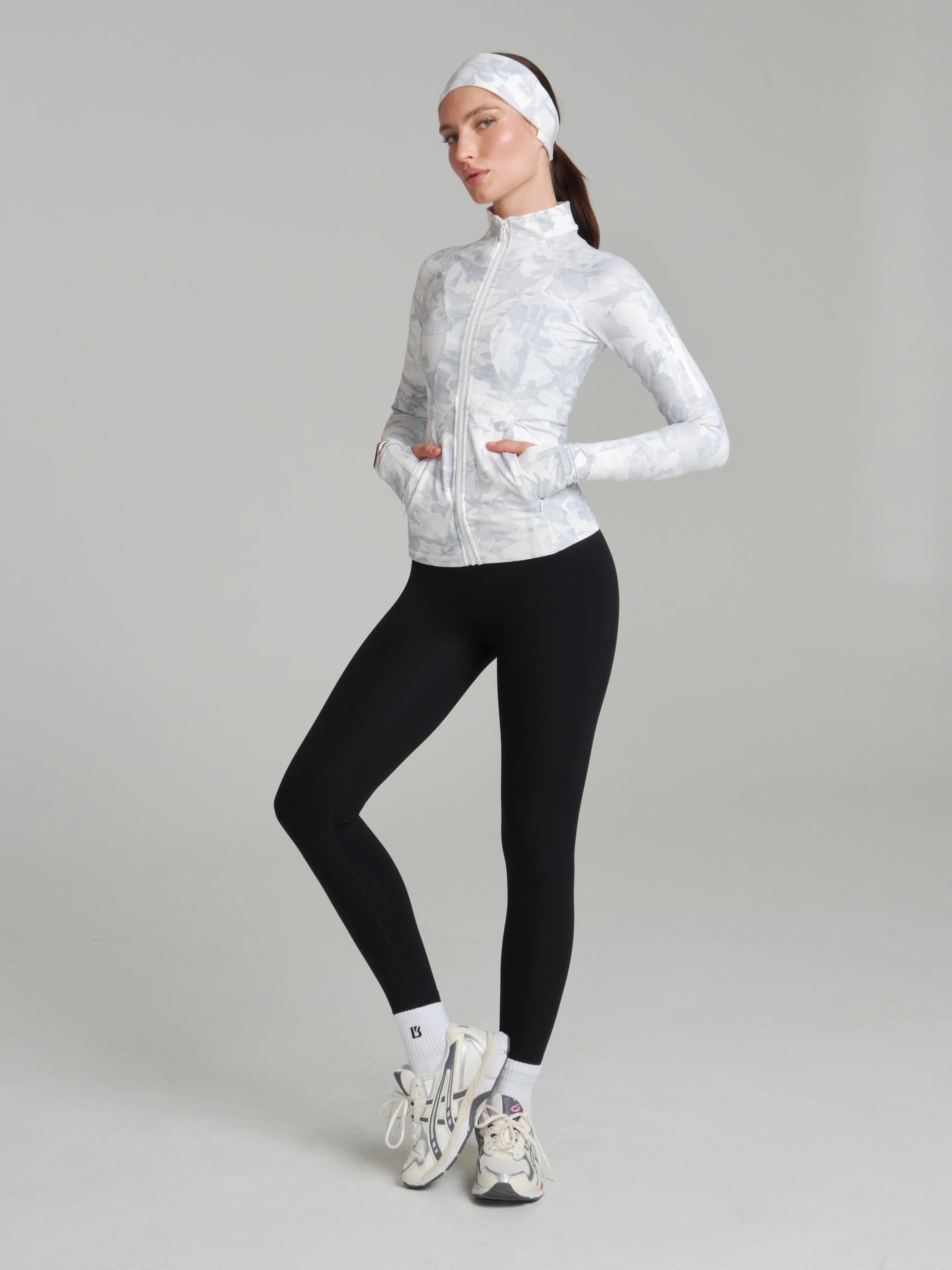 Colorado Fleece Zip Jacket - Snow Camo - Image 2