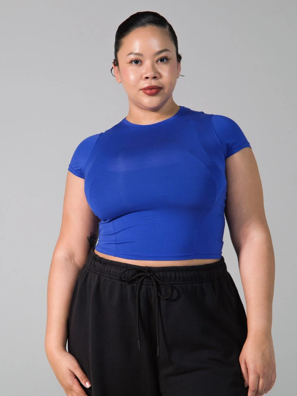 Halo Baby Tee - Rio Blue