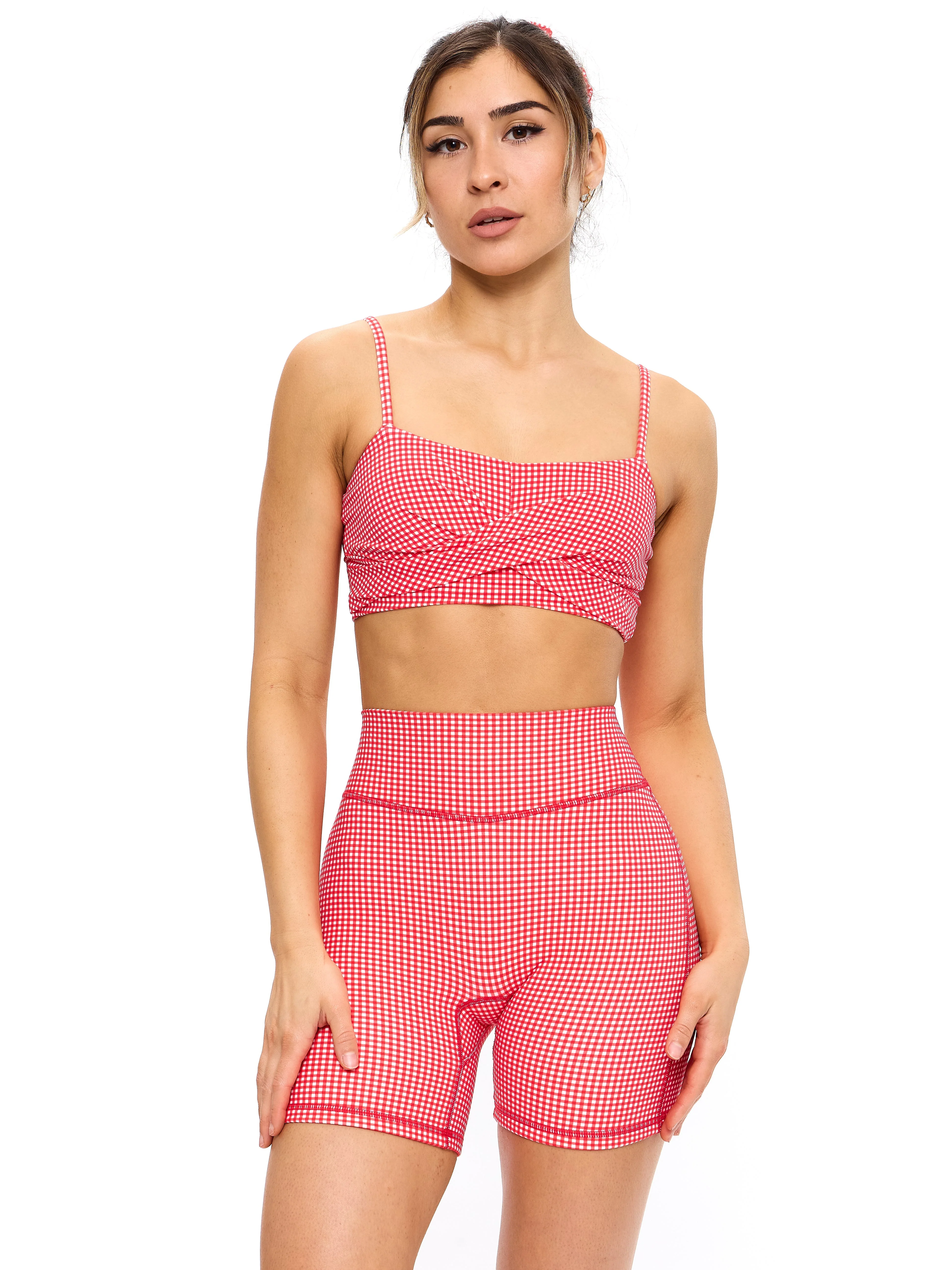 Legacy Short 6" - Red Gingham - Image 4