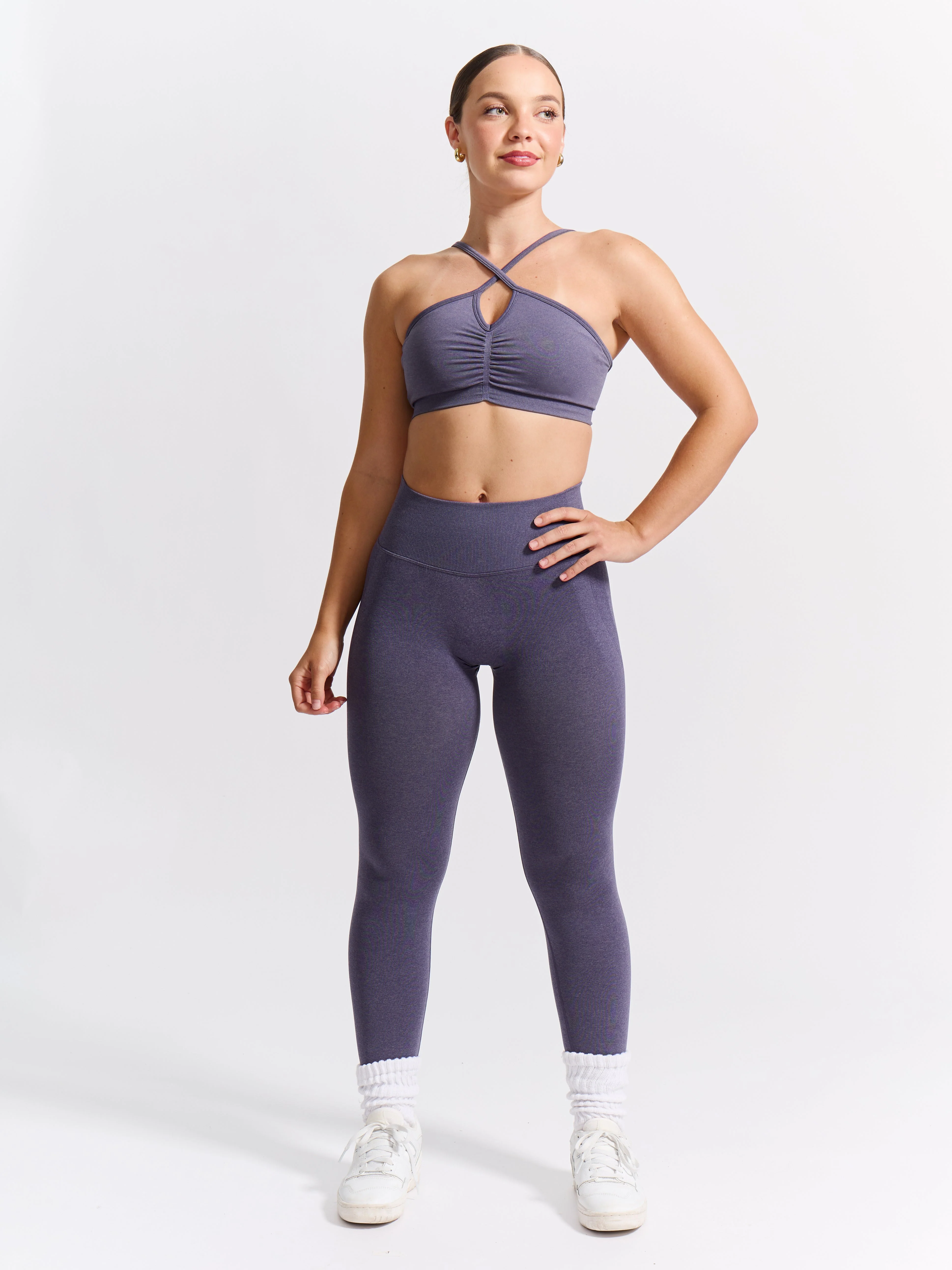 Miracle Seamless Legging - Shadow Berry - Image 3