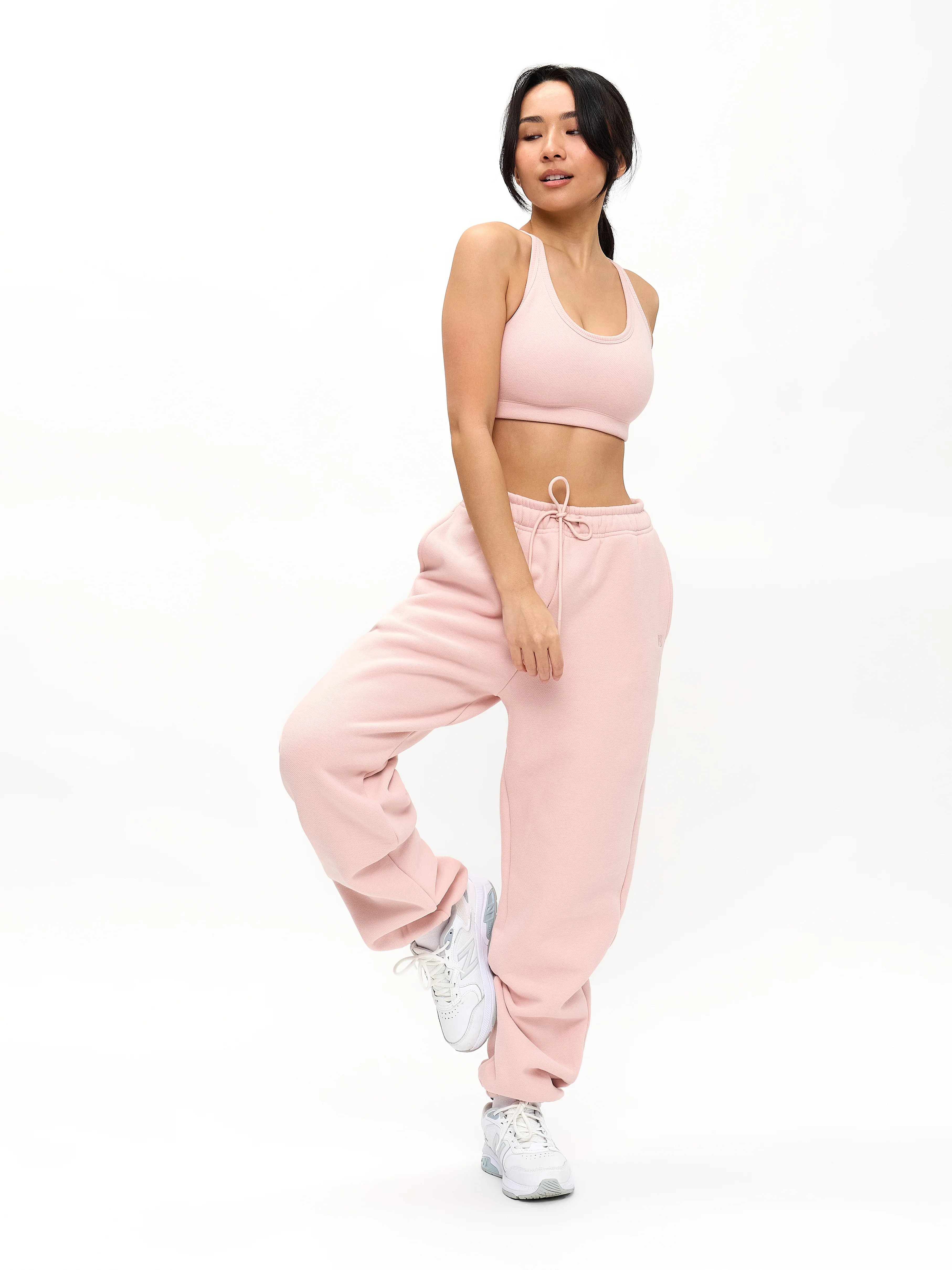 Plush Fleece Bralette - Strawberry Milk - Image 4