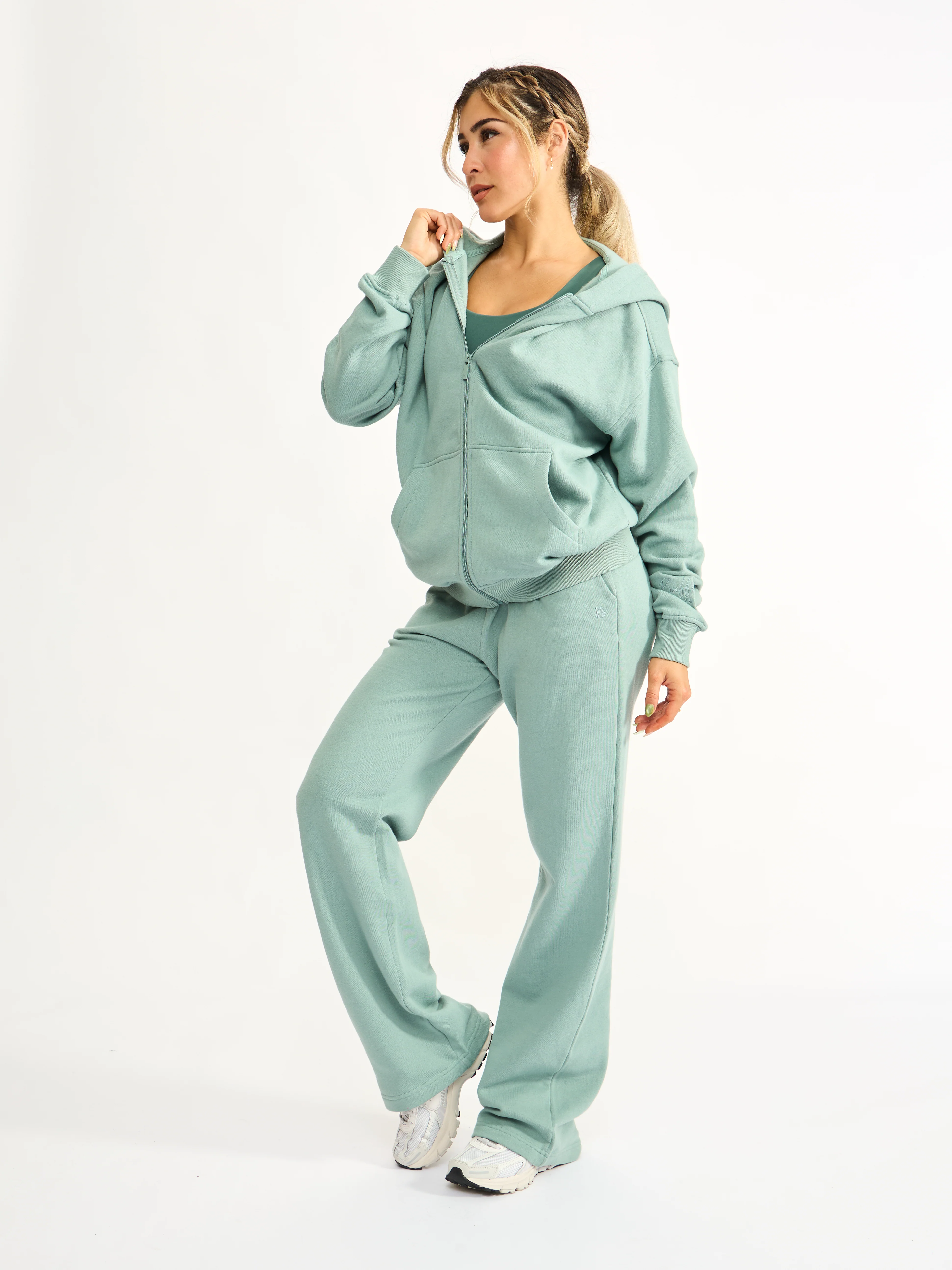 Threads Zip Hoodie - Garden Party - Image 5